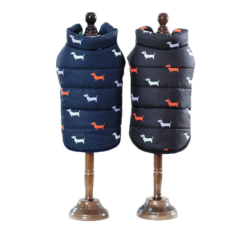 Dog Vest Winter Coat Warm Dog Apparel