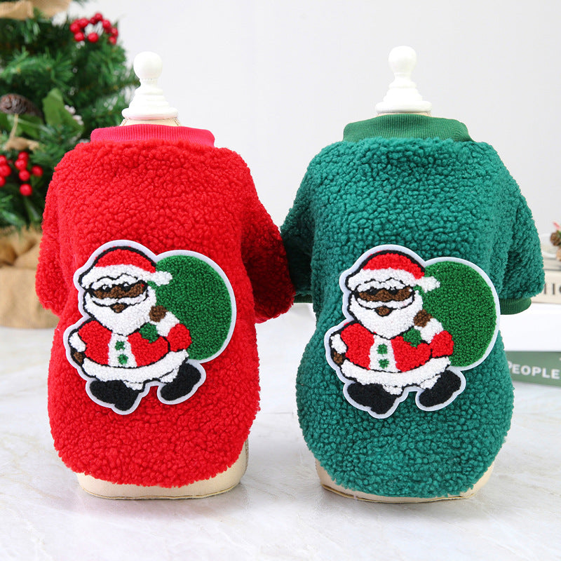 Dog Holiday Sweater Christmas Winter Clothes