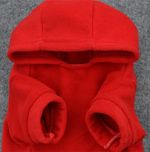 Puppy Christmas Pet Santa Claus Suit