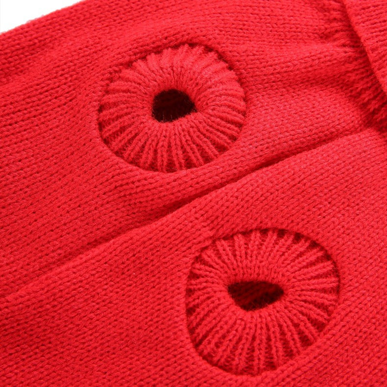 Pet Winter Clothes Classic Dog Blank Sweater