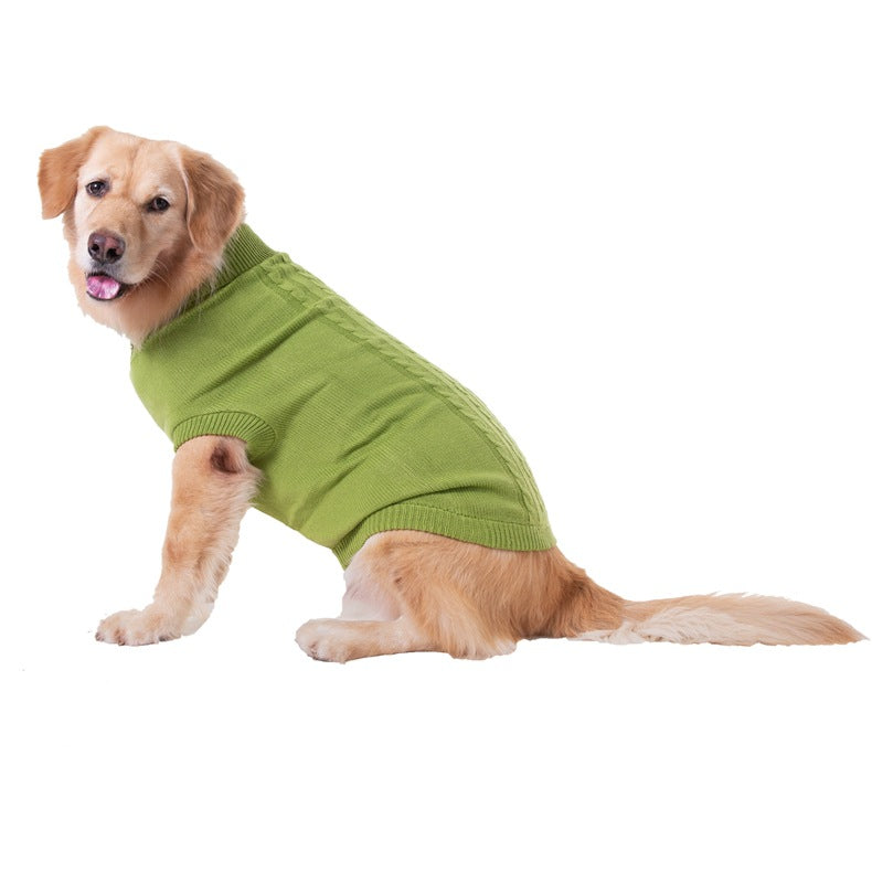 Pet Winter Clothes Classic Dog Blank Sweater