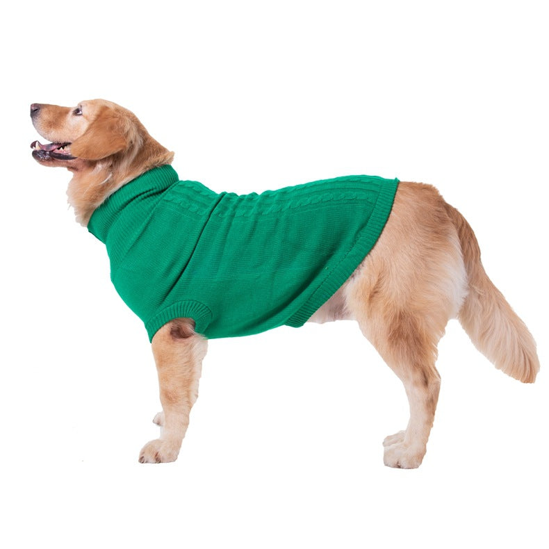 Pet Winter Clothes Classic Dog Blank Sweater