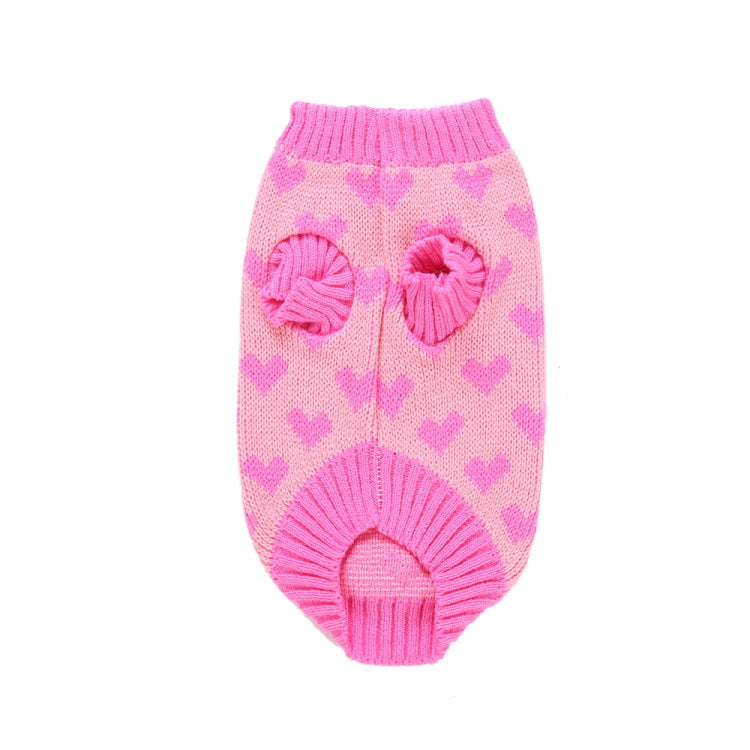 Dog Sweater Holiday Pet Clothes