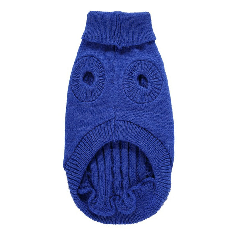 Pet Winter Clothes Classic Dog Blank Sweater