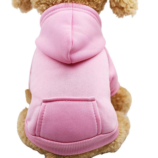 Classic Dog Clothing Warm Blank Hoodies for Crafting