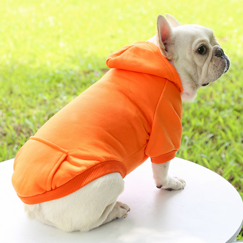 Classic Dog Clothing Warm Blank Hoodies for Crafting