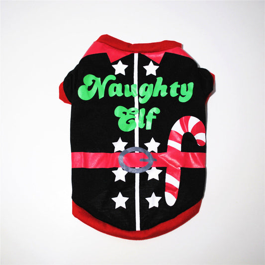Cute Dog Clothing Christmas Shirt
