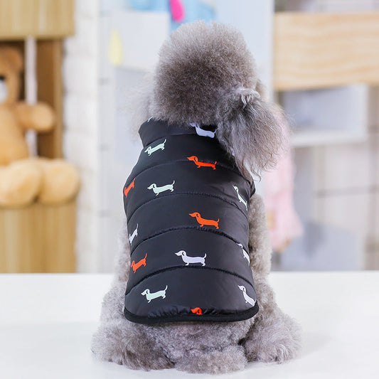 Dog Vest Winter Coat Warm Dog Apparel