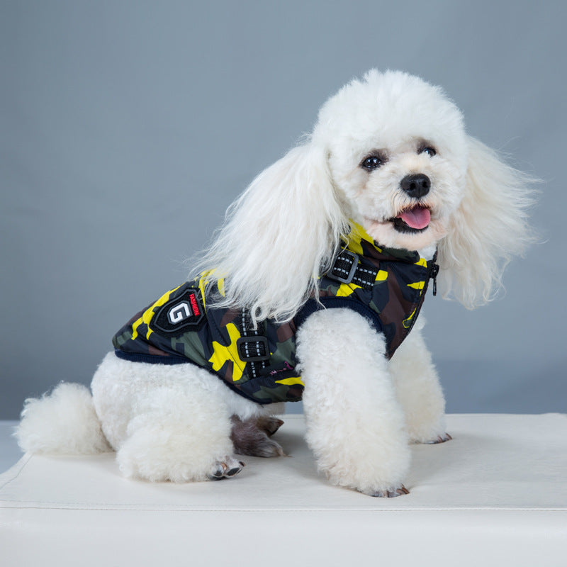 Camouflage Cold Weather Dog Coat Dog Jacket