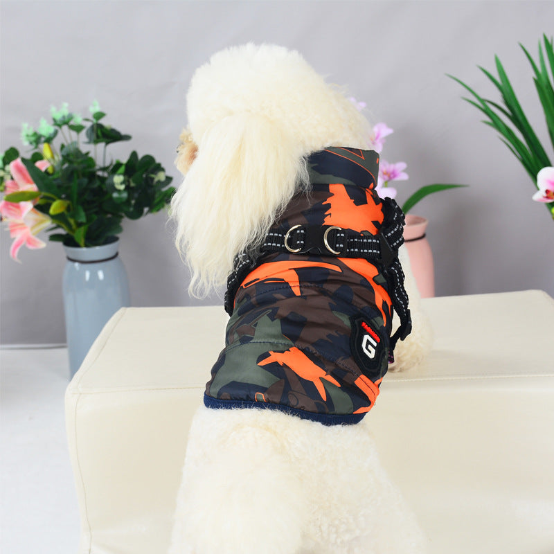 Camouflage Cold Weather Dog Coat Dog Jacket