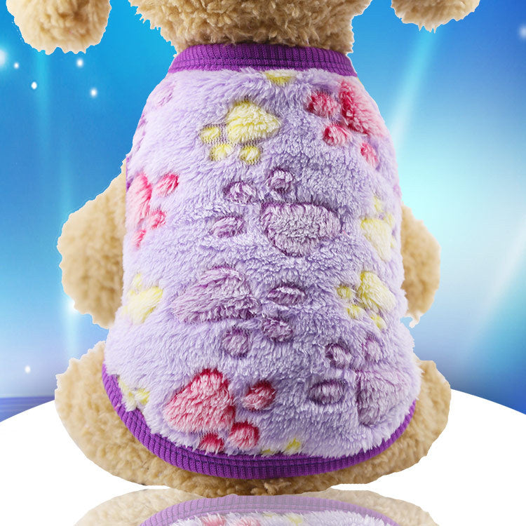 Dogs Warm Winter Soft Costume Clothes
