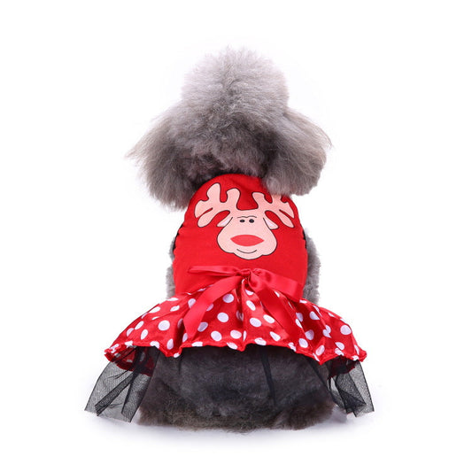 Pet Christmas Costume Party Dress up Clothing