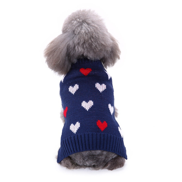 Dog Sweater Holiday Pet Clothes