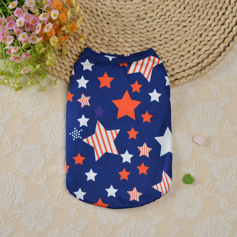 Christmas Pet Vest Shirt Dog Apparel Clothes