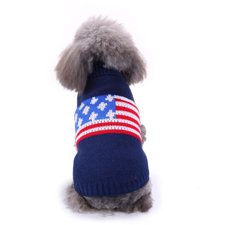 Dog Sweater Holiday Pet Clothes