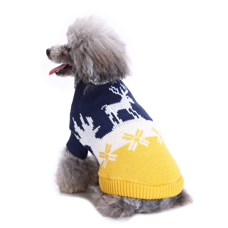 Dog Sweater Holiday Pet Clothes