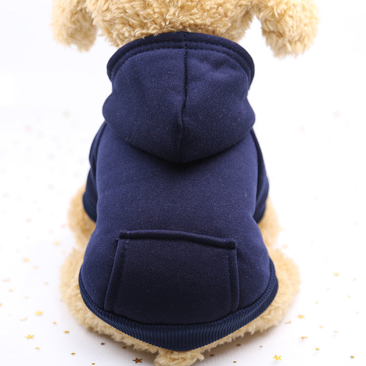 Classic Dog Clothing Warm Blank Hoodies for Crafting