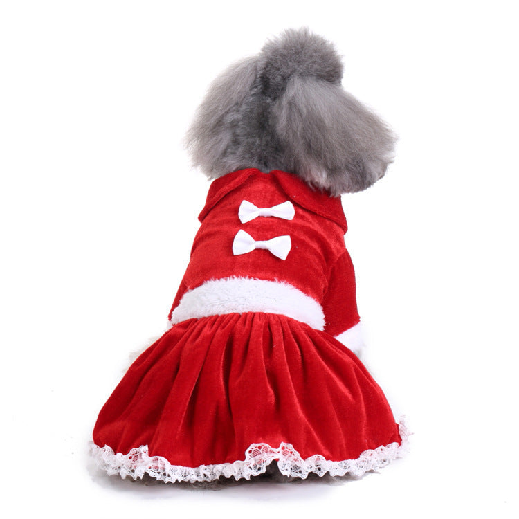 Pet Christmas Costume Party Dress up Clothing